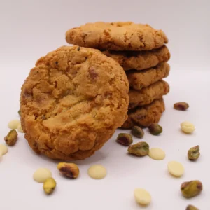 Cookies de Pistacho y Chocolate Blanco