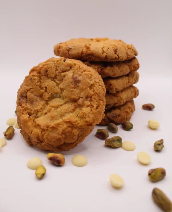 Cookies de Pistacho y Chocolate Blanco