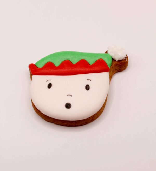 Galleta decorada elfo