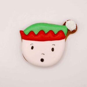 Galleta decorada elfo