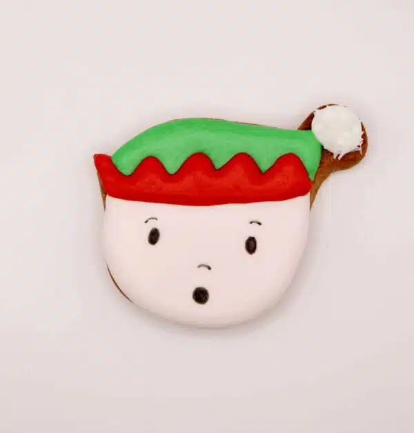 Galleta decorada elfo