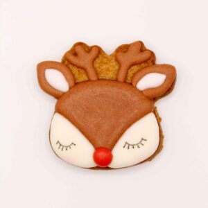 Galleta decorada pequeño reno