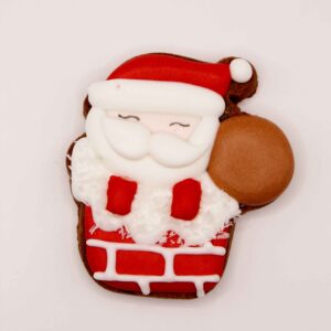 Galleta Papá Noel Chimenea
