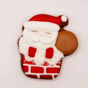 Galleta Papá Noel Chimenea