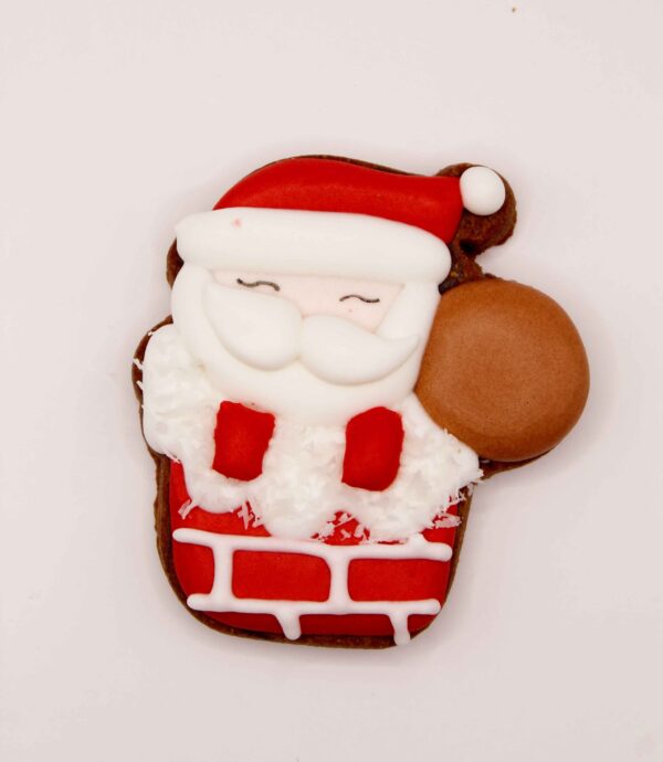Galleta Papá Noel Chimenea