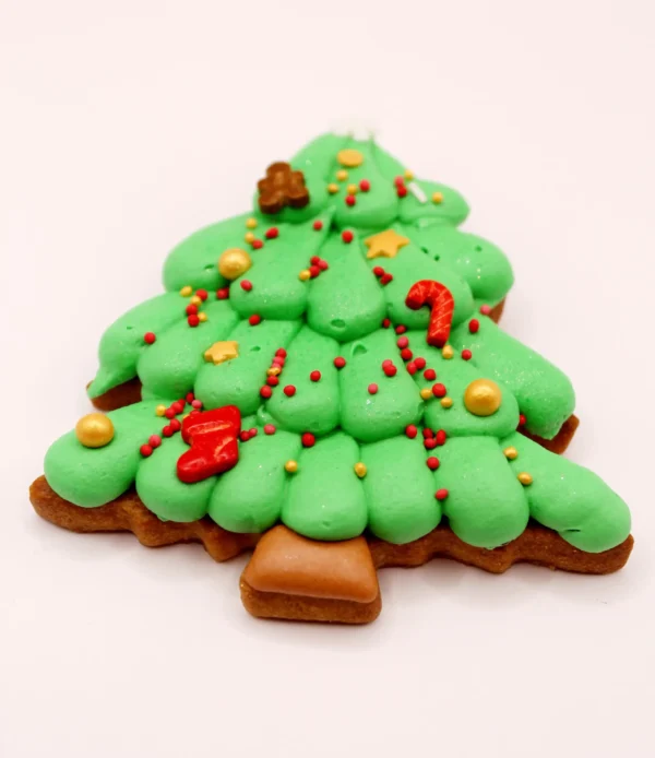 Galleta decorada árbol de navidad