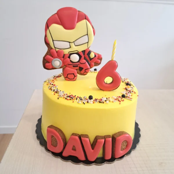Tarta iron man
