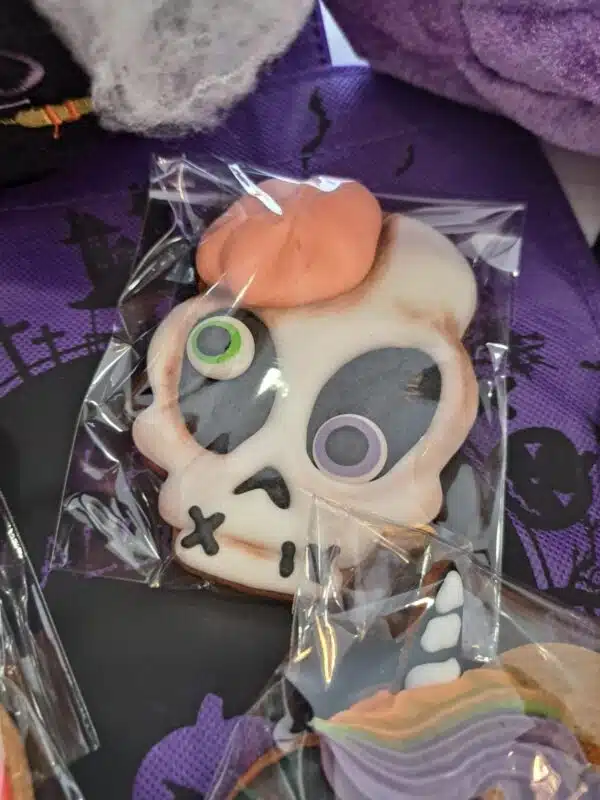 Galleta Decorada - Zombi Verde