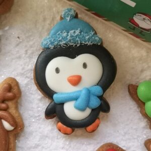 Galleta Decorada - Pingüino