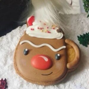 Galleta Decorada - Taza de Navidad