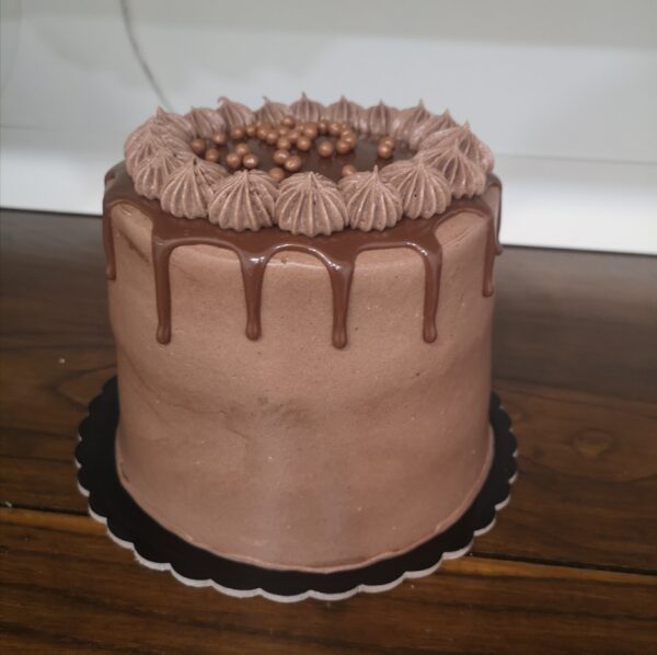 Tarta Clásica de Vainilla y Chocolate