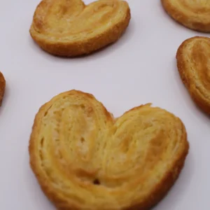 Palmeritas de hojaldre de mantequilla