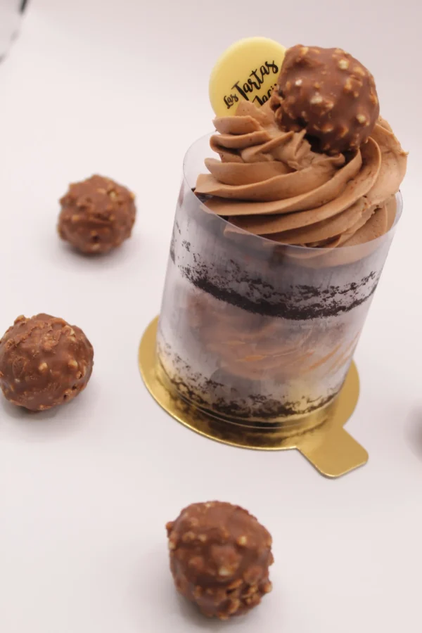 Tarta individual de Ferrero