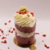 Tarta individual de Red Velvet