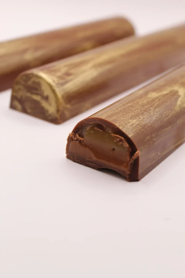 Turrón de Praliné de Avellana y Toffee de Vainilla